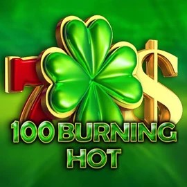 100 Burning Hot slot logo by Amusnet Interactive at VipLuck Casino