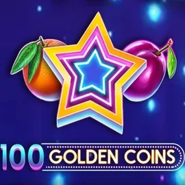 100 Golden Coins slot visual from Amusnet Interactive available on vipluckcasinoo.com
