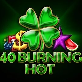 Enjoy 40 Burning Hot by Amusnet Interactive – logo hosted on vipluckcasinoo.com