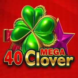 Official Slots logo: 40 Mega Clover by Amusnet Interactive at VipLuck Casino