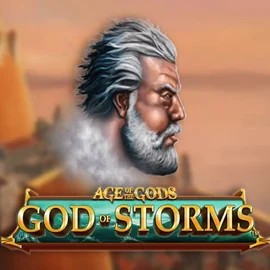 Age Of The Gods: God of Storms logo by Playtech at VipLuck Casino