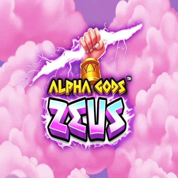 Alpha Gods Zeus logo by PearFiction Studios at VipLuck Casino
