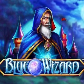 Try Blue Wizard slot by Quickspin on vipluckcasinoo.com – logo image