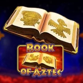 Official Slots logo: Book of Aztec by Amatic Industries at VipLuck Casino
