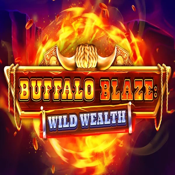 Buffalo Blaze Wild Wealth slot visual from OctoPlay available on vipluckcasinoo.com
