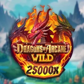 Dragons of Arcane Wild logo by Foxium VipLuck Casino