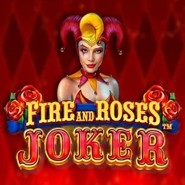 Official Slots logo: Fire and Roses Joker by Triple Edge Studios at VipLuck Casino