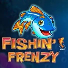 Fishin Frenzy logo by Blueprint Gaming at VipLuck Casino