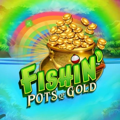 Fishin Pots Of Gold logo – Slots by Gameburger Studios at VipLuck Casino