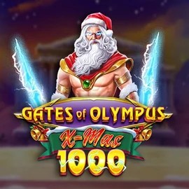 Gates of Olympus Xmas 1000 logo by Pragmatic Play at VipLuck Casino