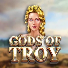 Gods of Troy slot visual from Red Tiger Gaming available on vipluckcasinoo.com