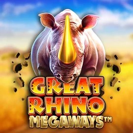 Great Rhino Megaways logo by Pragmatic Play at VipLuck Casino