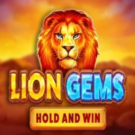 Lion Gems Hold and Win by Playson, showcased at vipluckcasinoo.com – game logo