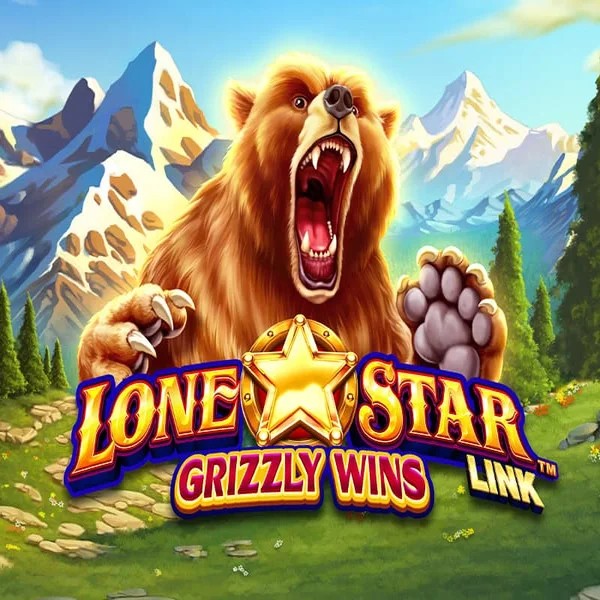 Official Slots logo: Lone Star Link Grizzly Wins by Greentube at VipLuck Casino