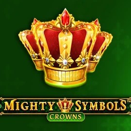 Mighty Symbols Crowns slot icon by Wazdan, available at VipLuck Casino