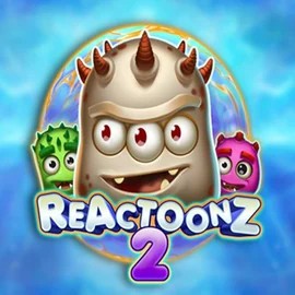 Reactoonz 2 by Play'n GO, showcased at vipluckcasinoo.com – game logo