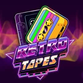 Retro Tapes game by Push Gaming – logo hosted on VipLuck Casino