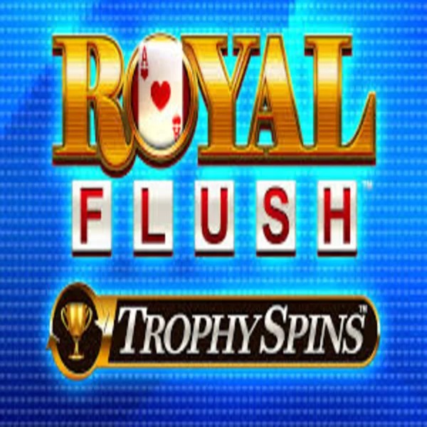 Royal Flush Trophy Spins logo by Greentube at VipLuck Casino