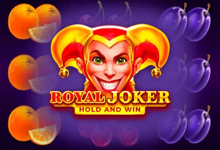 Royal Joker: Hold and Win slot logo by Playson at VipLuck Casino