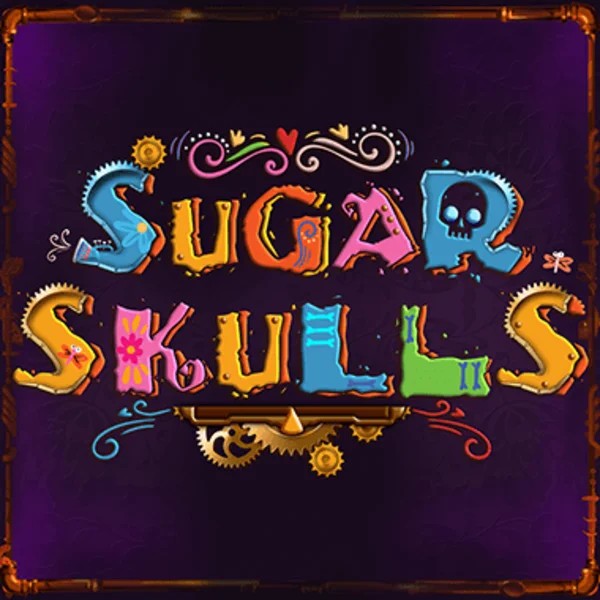 Try Sugar Skulls slot by Booming Games on vipluckcasinoo.com – logo image