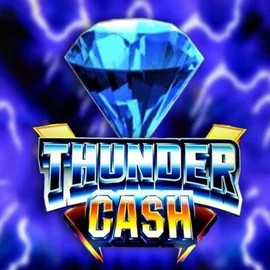 Thunder Cash slot logo by Novomatic at VipLuck Casino