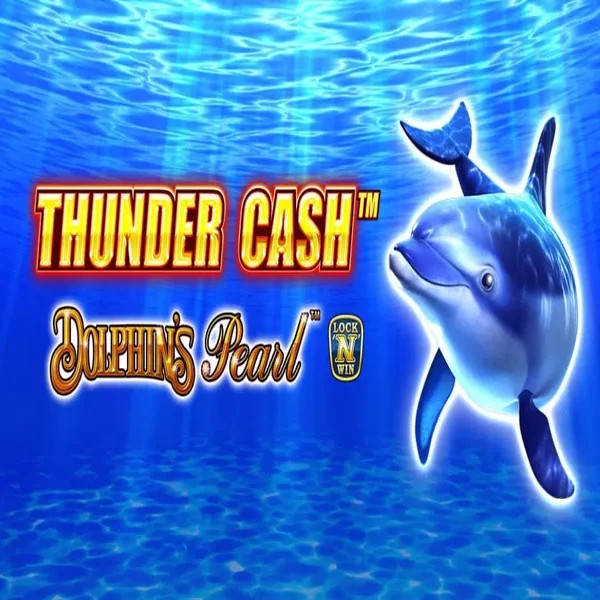 Thunder Cash Dolphins Pearl logo by Novomatic VipLuck Casino