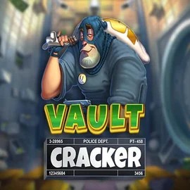 Official Slots logo: Vault Cracker by Red Tiger Gaming at VipLuck Casino